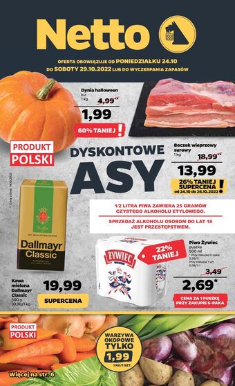 Netto Dynia halloween oferta