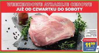 Carrefour Market Łopatka wieprzowa oferta