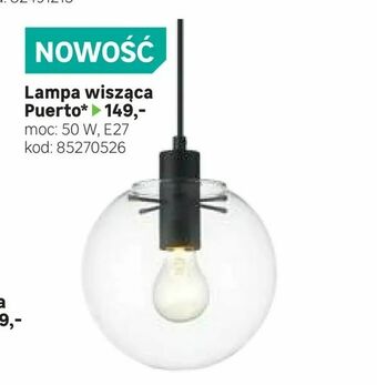 Leroy Merlin Lampa wisząca oferta