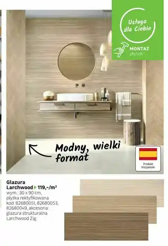 Leroy Merlin Glazura Larchwood oferta