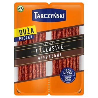 Carrefour Tarczyński kabanosy exclusive wieprzowe 250 g (2 x 125 g) oferta