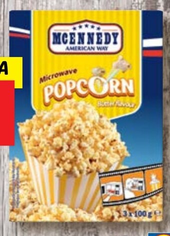 Lidl Popcorn mcennedy oferta