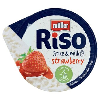 Carrefour Müller riso deser mleczno-ryżowy truskawka 200 g oferta