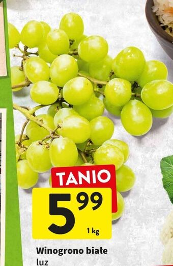 Intermarche Winogrona białe oferta