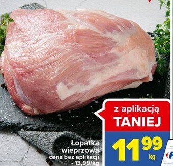 Carrefour Łopatka wieprzowa oferta