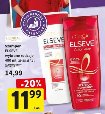 Intermarche Szampon do włosów ochronny l'oreal elseve color-vive oferta