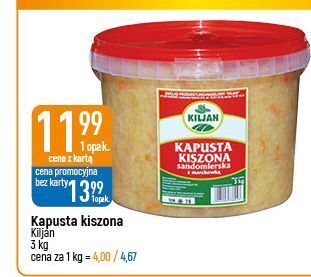 E.Leclerc Kapusta kiszona sandomierska kiljan oferta