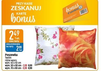 E.Leclerc Poszewka 40 x cm textim oferta