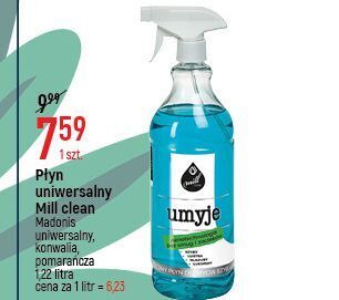 E.Leclerc Płyn do szyb umyje konwalia mill clean oferta