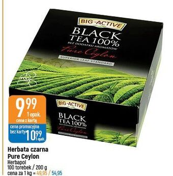 E.Leclerc Herbata big-active black tea 100% oferta