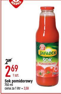 E.Leclerc Sok pomidorowy wiodąca marka jafaden oferta