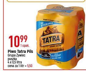E.Leclerc Piwo tatra jasne pełne oferta