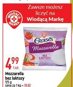 E.Leclerc Mozzarella bez laktozy wiodąca marka croises oferta