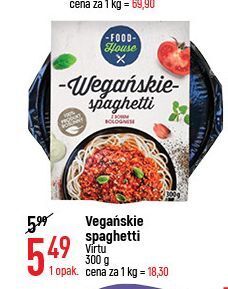 E.Leclerc Wegańskie spaghetti food house oferta