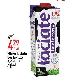 E.Leclerc Mleko bez laktozy 3.2% łaciate oferta
