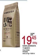 E.Leclerc Kawa woseba ti meriti crema e aroma oferta