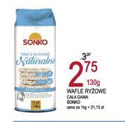 E.Leclerc Wafle ryżowe naturalne sonko oferta