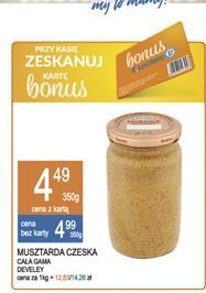 E.Leclerc Musztarda czeska develey oferta