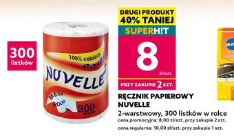 Dealz Ręcznik papierowy 300 listków nuvelle oferta