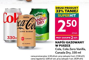 Dealz Napój coca-cola zero vanilla oferta