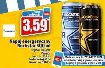 Topaz PepsiCO napój energetyczny Rockstar 500ml oferta