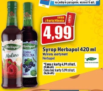 Topaz Herbapol syrop 420ml oferta