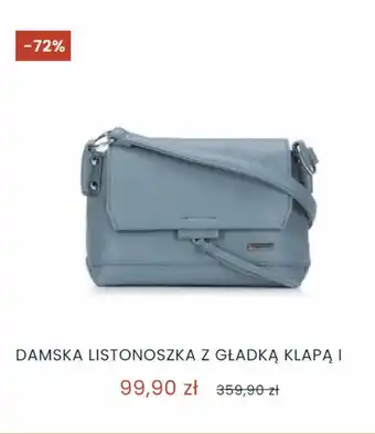 Wittchen Damska listonoszka z gładką klapą oferta