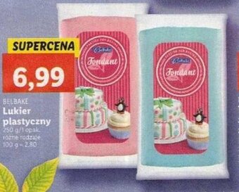 Lidl Belbake Lukier plastyczny 250 g oferta