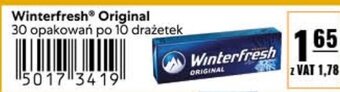 Eurocash Winterfresh Original 30 opakowań po 10 drażetek oferta