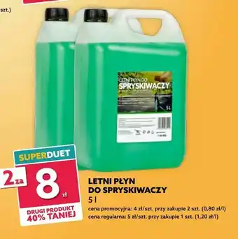 Dealz Letni płyn do spryskiwaczy oferta