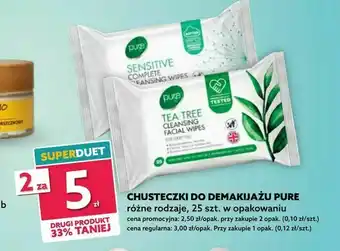 Dealz Chusteczki do demakijażu pure oferta