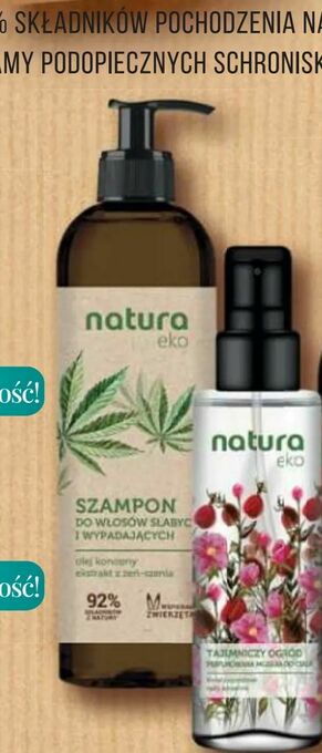Drogerie Natura Szampon do włosów, 380 ml oferta