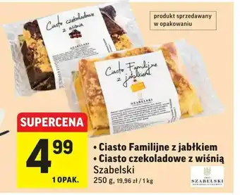 Intermarche Ciasto Familijne z jabłkiem • Ciasto czekoladowe z wiśnią oferta