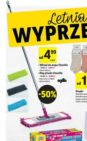 Intermarche Mop płaski Chenille oferta
