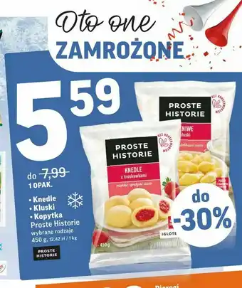 Intermarche Knedle • Kluski • Kopytka oferta