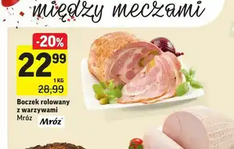 Intermarche Boczek rolowany z warzywami oferta