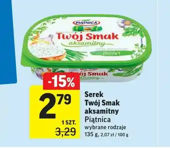 Intermarche Serek Twój Smak aksamitny oferta