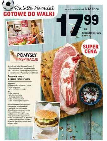 Intermarche Szponder wołowy z kością oferta