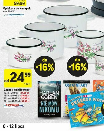 Intermarche Garnek emaliowany oferta