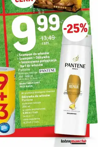 Intermarche Szampon do włosów • Szampon + Odżywka + Intensywna pielęgnacja 3w1 do włosów oferta
