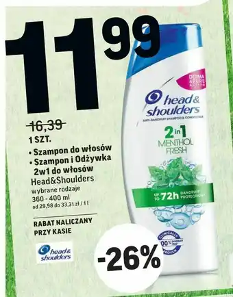 Intermarche Szampon do włosów • szampon i odżywka 2w1 do włosów oferta