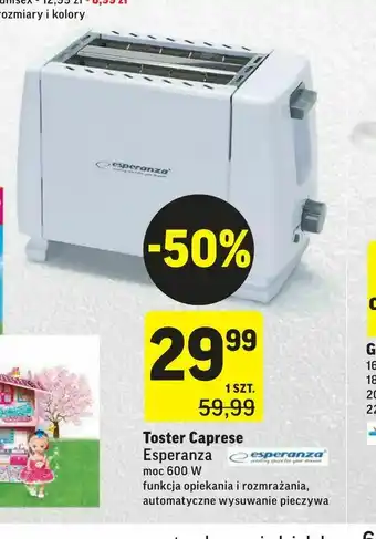 Intermarche Toster Caprese oferta