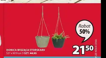 JYSK Donica wisząca storskarv oferta