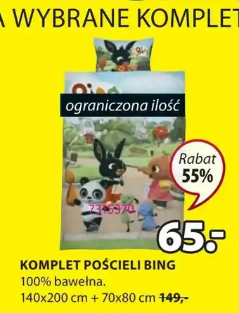 Komplet pościeli bing