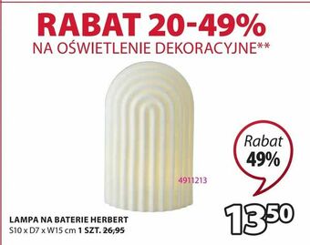 JYSK Lampa na baterie herbert oferta