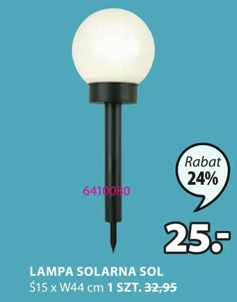 JYSK Lampa solarna sol oferta