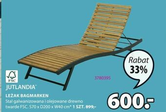 JYSK Leżak bagmarken oferta