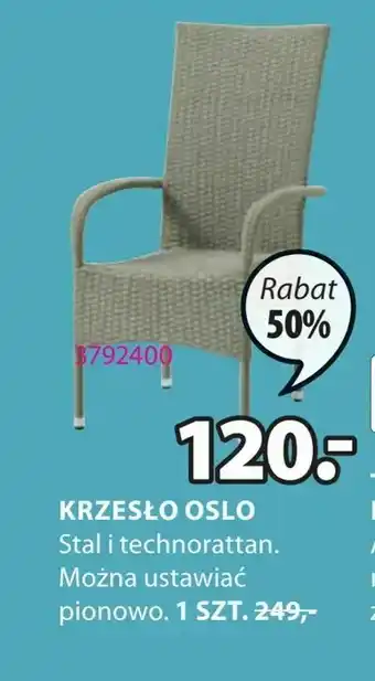 JYSK Krzesło oslo oferta