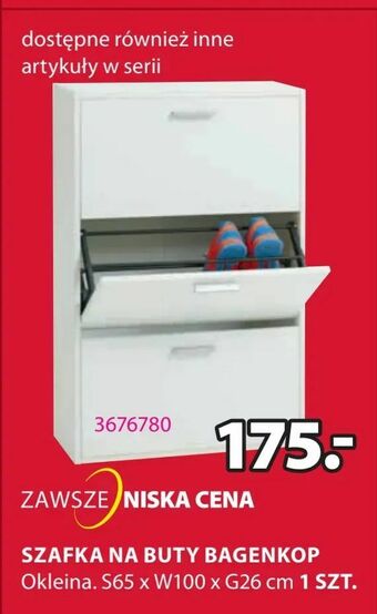 JYSK Szafka na buty bagenkop oferta