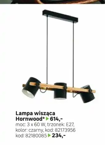 Leroy Merlin Lampa wisząca Hornwood* oferta